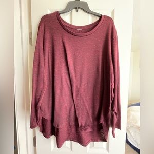 Maroon long sleeve